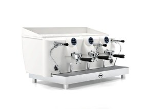 Ekspres kolbowy 3-grupowy Lollo biały gastronomiczny 5 kW Resto Quality Lollo 3GR White