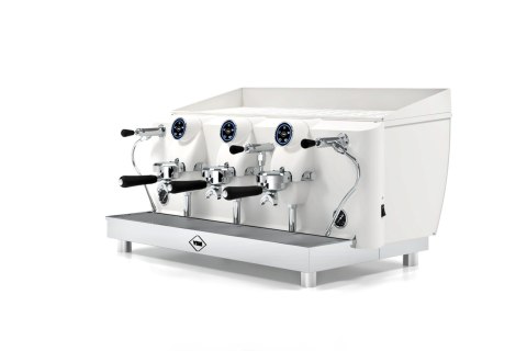 Ekspres kolbowy 3-grupowy Lollo biały gastronomiczny 5 kW Resto Quality Lollo 3GR White