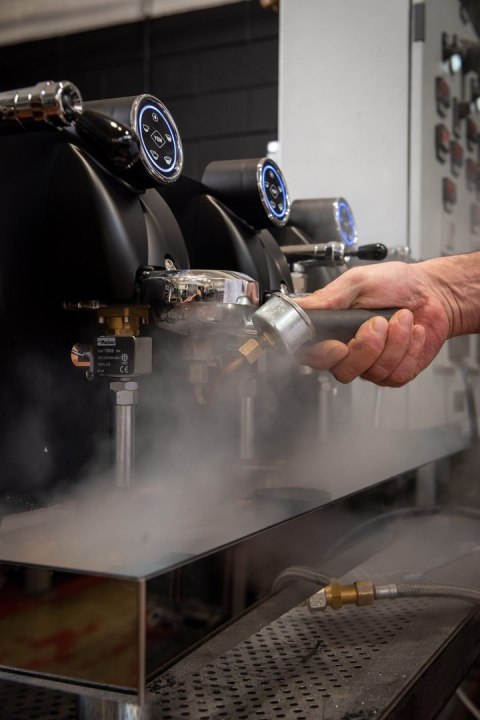 Ekspres kolbowy 3-grupowy Lollo czarny gastronomiczny 5 kW Resto Quality Lollo 3GR Black