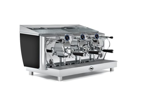 Ekspres kolbowy 3-grupowy Lollo stalowy gastronomiczny 5 kW Resto Quality Lollo 3GR Steel