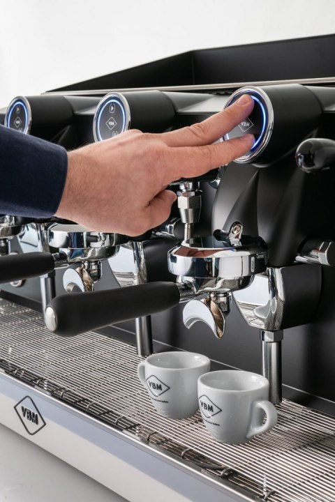 Ekspres kolbowy 3-grupowy Lollo stalowy gastronomiczny 5 kW Resto Quality Lollo 3GR Steel