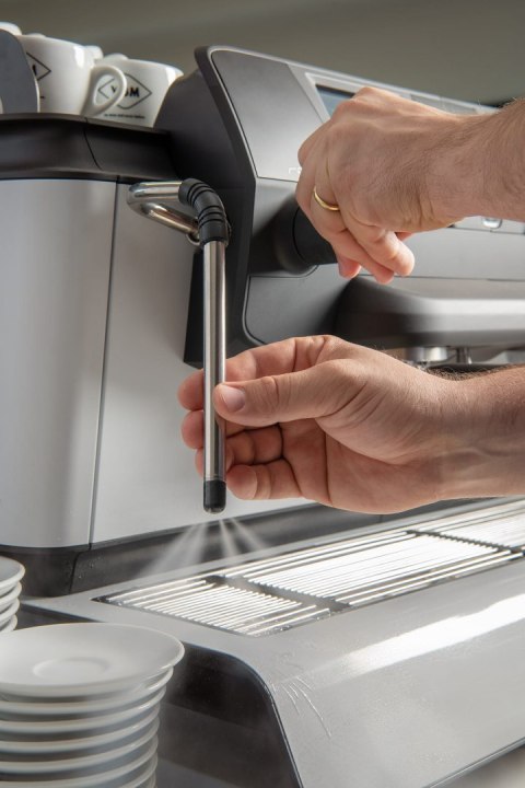 Ekspres kolbowy Tecnique HX 2-grupowy biały gastronomiczny Resto Quality Tecnique HX 2GR White