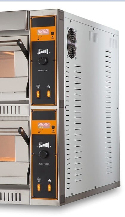 Elektryczny piec do pizzy dwukomorowy 18x36 cm TOP D 99 XL Resto Quality TOP D 99 XL