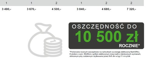 Energooszczędna płyta grillowa gładko-ryflowana podwójna Zernike Resto Quality GE8090D1C