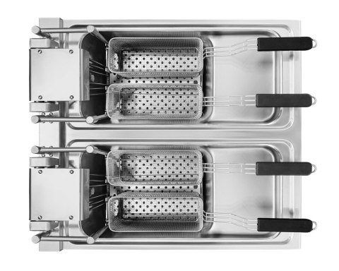 Frytownica automatyczna elektryczna filtr oleju 2x 25l 60 kW Resto Quality RQ.PLS.ODFE.020