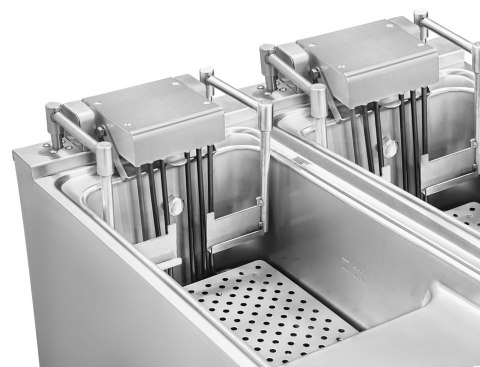 Frytownica automatyczna elektryczna filtr oleju 2x 25l 60 kW Resto Quality RQ.PLS.ODFE.020