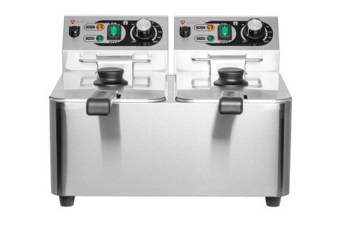 Frytownica elektryczna podwójna gastronomiczna 2x 4 l 5 kW Resto Quality RQF4L2
