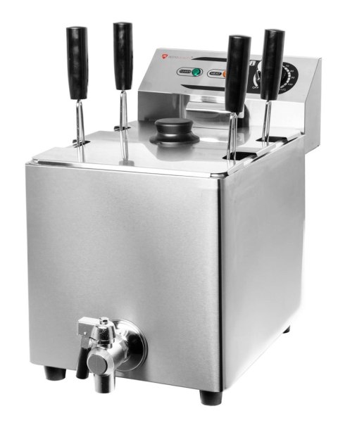 Gastronomiczny warnik do makaronu 4 kosze kran spustowy Resto Quality RQEPC-8L