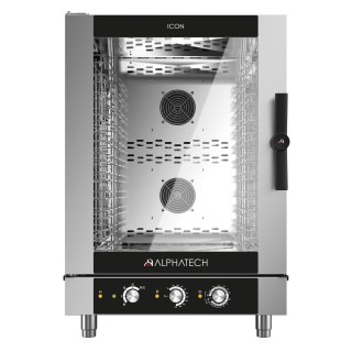 Gazowy piec konwekcyjno-parowy manualny 10xGN1/1 10x600x400 Resto Quality ICGM101E