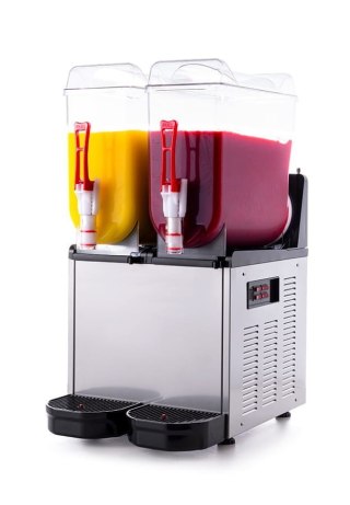 Granitor slush shake 2x12l do napojów lodowych stalowy Resto Quality SLUSH24.I