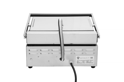 Grill elektryczny kontaktowy panini 2 płyty ryflowane Resto Quality RN101-A
