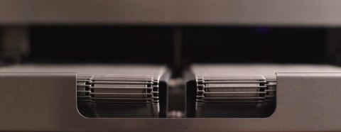 Grill taśmowy automatyczny 2-taśmowy 13 kW 300-500°C Resto Quality SET3000