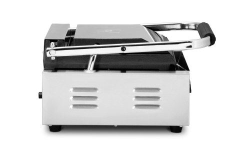 Kontakt grill pojedynczy płyty ryflowane gastronomiczny 1,8 kW Resto Quality RQK811A