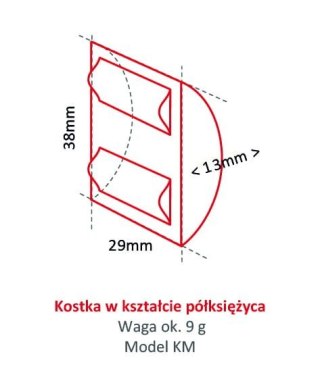 Kostkarka Hoshizaki 138 kg/24h półksiężyc automatyczne czyszczenie Resto Quality KM-140C-HC-W