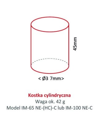 Kostkarka Hoshizaki 55 kg/24h kostka cylinder chłodzona powietrzem Resto Quality IM-65NE-HC-C