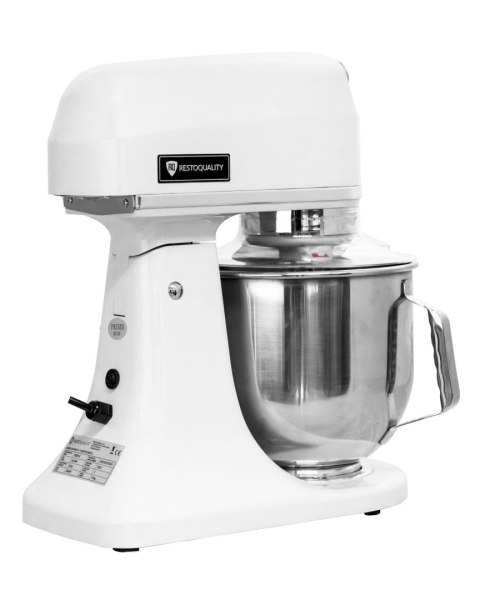Mikser planetarny gastronomiczny 7 litrów obudowa biała Resto Quality RQB7-W