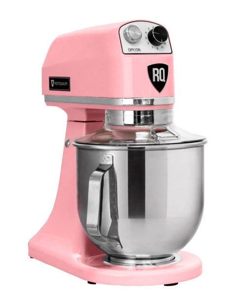Mikser planetarny gastronomiczny 7 litrów obudowa różowa Resto Quality RQB7-P