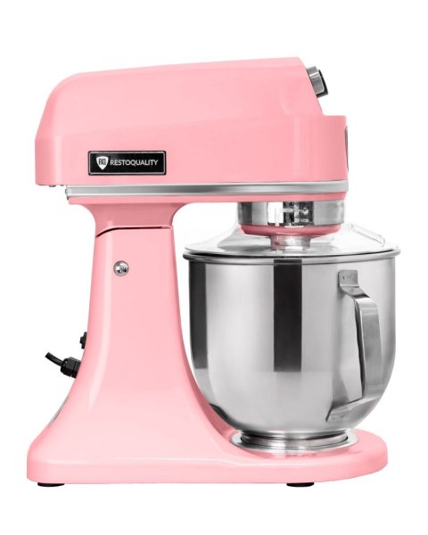 Mikser planetarny gastronomiczny 7 litrów obudowa różowa Resto Quality RQB7-P