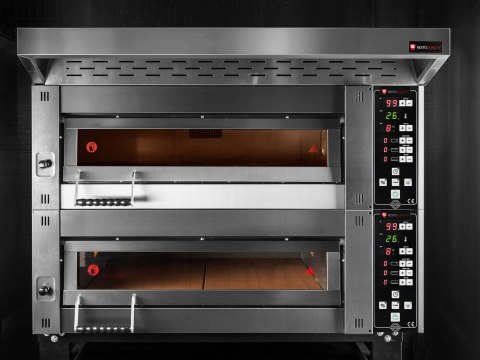 Modułowy piec piekarniczy 2-komorowy 27,4 kW 400V 1660x1400 mm Resto Quality MD/1400/2
