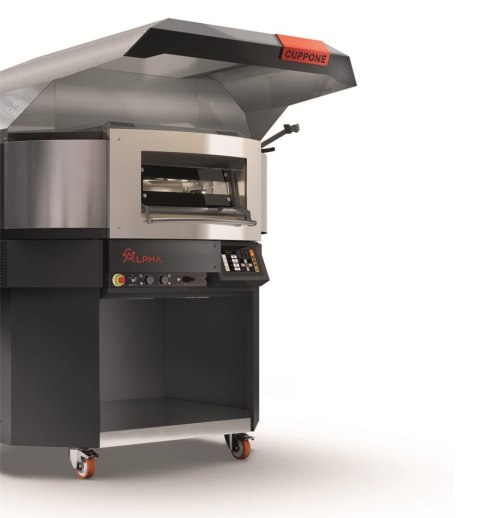 Obrotowy piec do pizzy jednokomorowy elektryczny 8x30 cm Resto Quality AO110/1TS