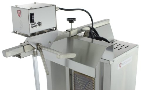 Opiekacz gazowy do kebaba 3 palniki wsad 40 kg Linia Budget Resto Quality RQ43033