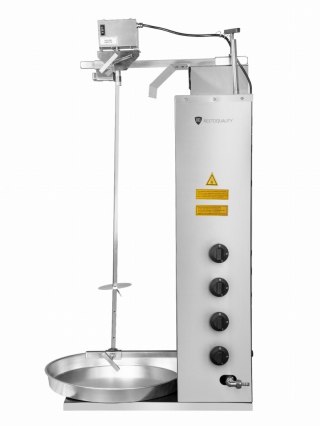 Opiekacz gazowy do kebaba 4 palniki wsad 60 kg Linia Budget Resto Quality RQ43034