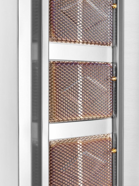 Opiekacz gazowy do kebaba 4 palniki wsad 60 kg Linia Budget Resto Quality RQ43034