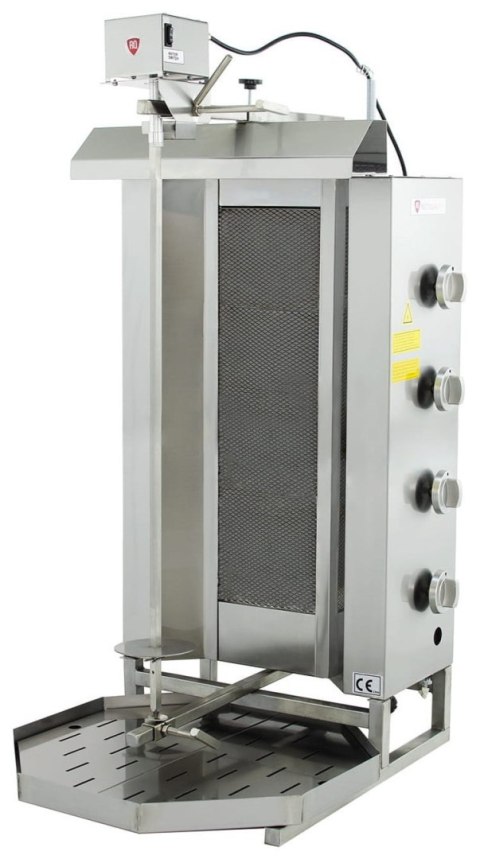 Opiekacz gazowy do kebaba 4 palniki wsad do 60 kg Resto Quality RQ32464