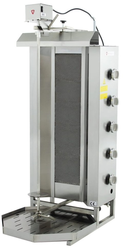 Opiekacz gazowy do kebaba 5 palników wsad do 80 kg Resto Quality RQ32465