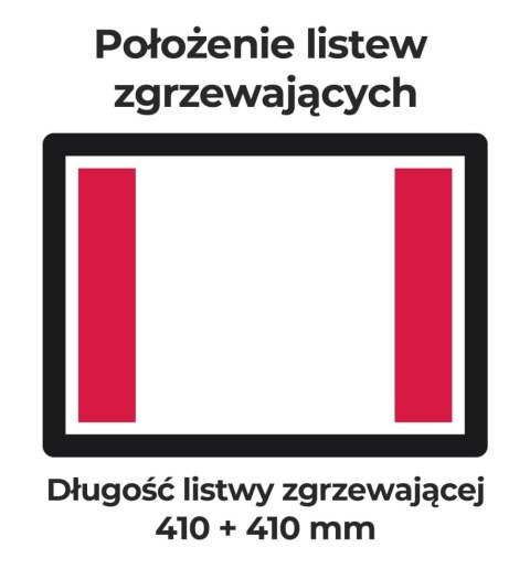 Pakowarka iSENSOR S wolnostojąca listwa 410+410 mm Busch gaz Resto Quality FSSB22G2