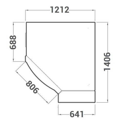 Piec do pizzy dotykowy elektryczny 5x36 cm 9,7 kW Resto Quality CR535/1 TS