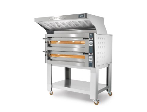 Piec do pizzy dwukomorowy cyfrowy 6+6x36 cm Donatello Resto Quality DN635/2 CD