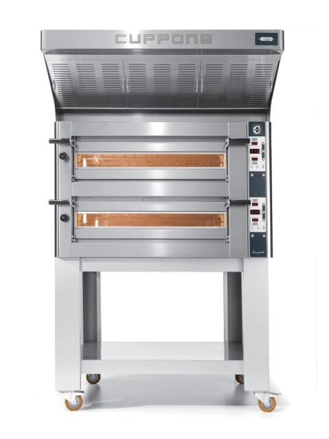 Piec do pizzy dwukomorowy cyfrowy 6+6x36 cm Donatello Resto Quality DN635/2 D