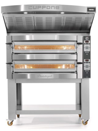 Piec do pizzy dwukomorowy Michelangelo cyfrowy 9+9x36 cm Resto Quality ML935/2 CD