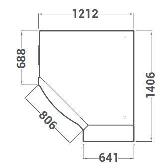 Piec do pizzy elektryczny dwukomorowy 8+8x36 cm 23,6 kW Resto Quality CR835/2 CD
