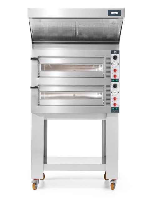 Piec do pizzy elektryczny dwukomorowy Tiepolo 4+4x36 cm Resto Quality TP435/2CM