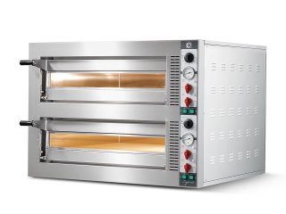 Piec do pizzy elektryczny dwukomorowy Tiepolo 9+9x36 cm Resto Quality TP935/2CM