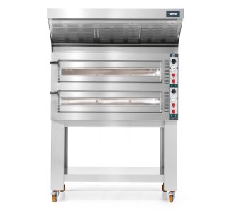 Piec do pizzy elektryczny dwukomorowy Tiepolo 9+9x36 cm Resto Quality TP935/2CM