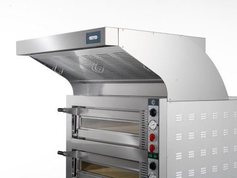 Piec do pizzy elektryczny dwukomorowy Tiepolo 9+9x36 cm Resto Quality TP935/2CM