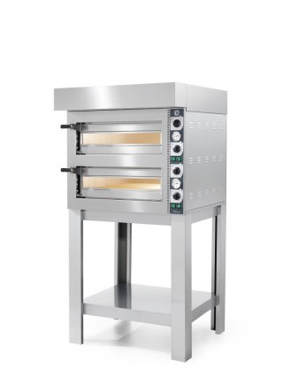 Piec do pizzy elektryczny dwukomorowy Tiziano 2+2x30 cm Resto Quality TZ230/2M