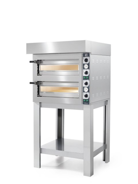 Piec do pizzy elektryczny dwukomorowy Tiziano 4+4x30 cm Resto Quality TZ430/2M
