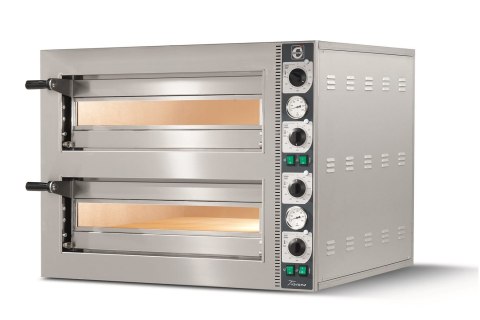 Piec do pizzy elektryczny dwukomorowy Tiziano 4+4x35 cm Resto Quality TZ435/2M