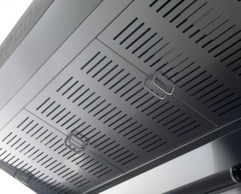 Piec do pizzy elektryczny dwukomorowy szeroki Tiepolo Resto Quality TP635L/2CM