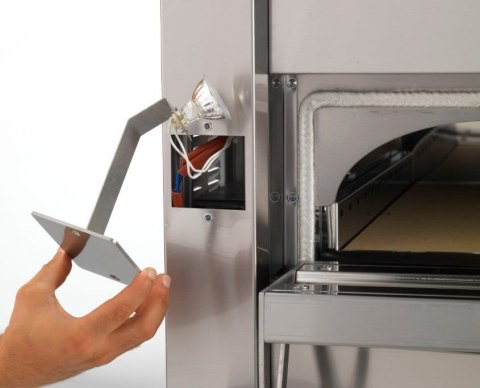 Piec do pizzy jednokomorowy Michelangelo dotykowy 6x36 cm Resto Quality ML635/1 TS