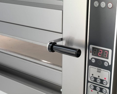 Piec do pizzy jednokomorowy cyfrowy 6x36 cm szeroki Resto Quality DN635L/1 CD