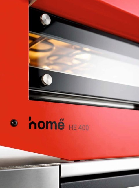 Piec do pizzy jednokomorowy dotykowy 400x400 mm Żółty Resto Quality HE400/1 TS/FY