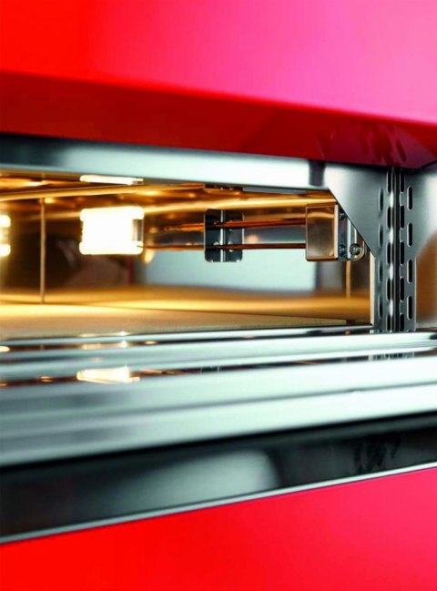 Piec do pizzy jednokomorowy manualny 400x400 mm Żółty Resto Quality HE400/1 TM/FY