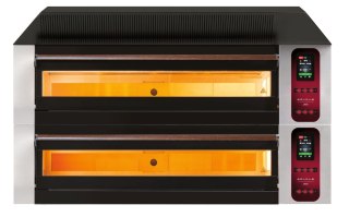 Piec elektryczny do pizzy dwukomorowy z podstawą 9x30 cm Resto Quality COMP - 2S M9
