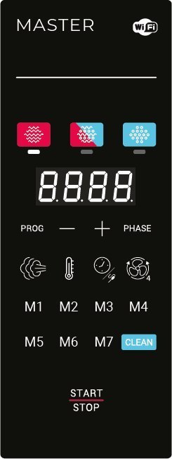 Piec konwekcyjno-parowy elektryczny 6xGN2/1 Cook Master TSC Mychef Resto Quality COOK MASTER 062E TSC