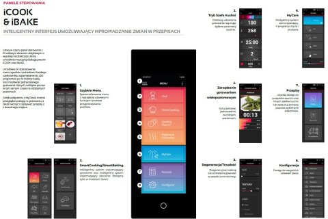 Piec konwekcyjno-parowy gazowy 6xGN2/1 iCook Mychef 20 kW Resto Quality iCook 062G